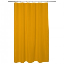 Rideau de Douche Nid d'Abeille Moutarde Modern