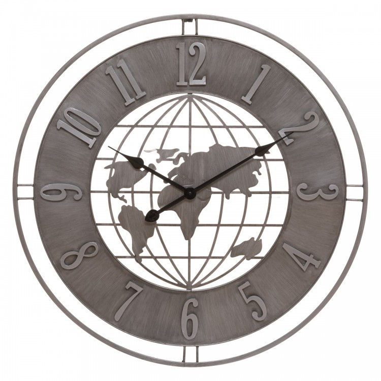 Horloge "Monde Isac" D68 en métal