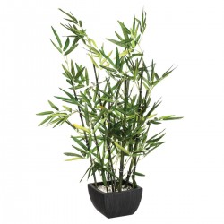 Bambou artificiel en pot H70cm 