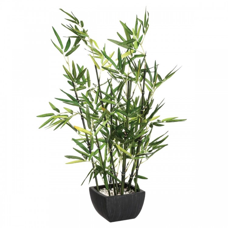 Bambou artificiel en pot H70cm 