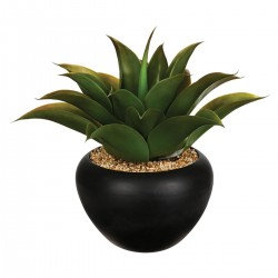 Pot d'Aloe Vera artificielle 