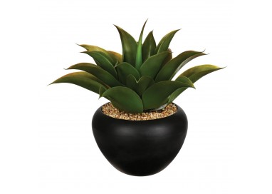 Pot d'Aloe Vera artificielle 