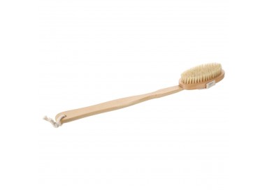 Brosse à dos et manche en bois 