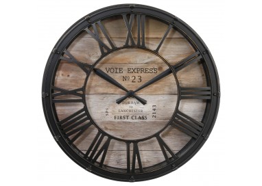 Horloge Vintage marron 