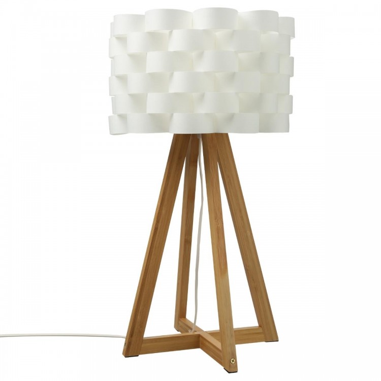 Lampe sur pied en bambou 