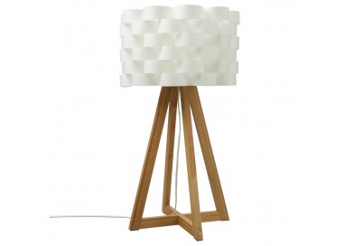 Lampe sur pied en bambou 