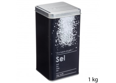 Boîte pour sel Black édition 