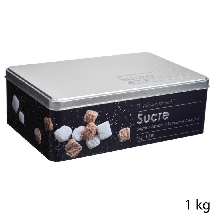 Boîte à sucre en morceaux Black édition 