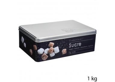 Boîte à sucre en morceaux Black édition 