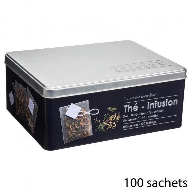 Boîte à sachets de thés Black édition 