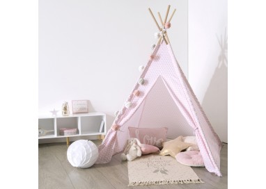 Tipi décoration gris H160 