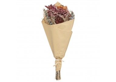 Bouquet de fleurs séchées "Carmen" rose antique