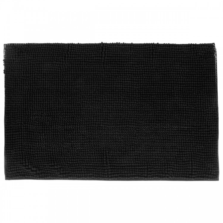 Tapis de bain chenille court - Divers coloris