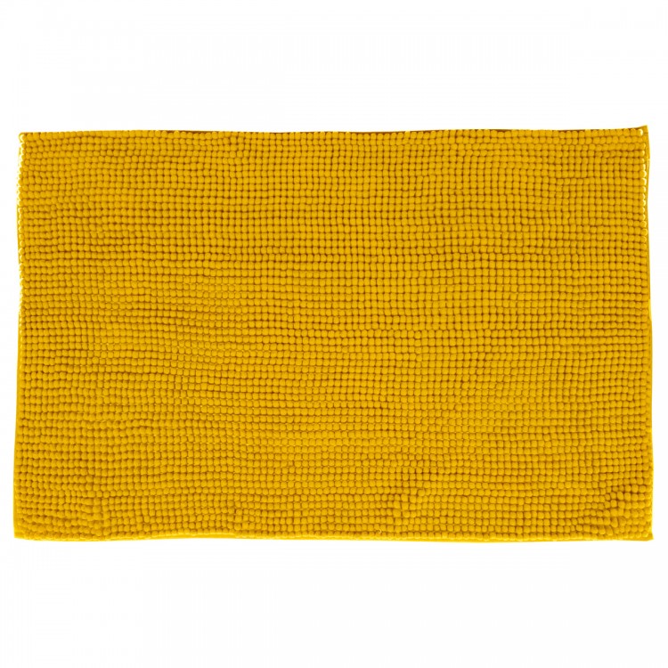 Tapis de bain chenille court - Divers coloris