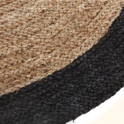 Tapis rond en jute D120 - 2 coloris