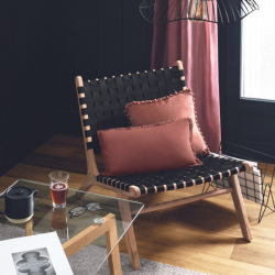 Fauteuil "Timor" noir - My Kozy Shop