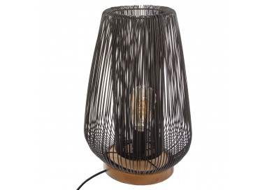 Lampe "Noda" filaire noire, H41 cm - My Kozy Shop