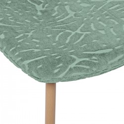 Chaise "Roka" et motifs velours - Divers coloris