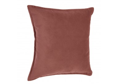 Coussin "Lilou" 45x45cm vieux rose