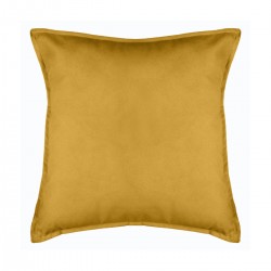 Coussin "Lilou" 45x45cm moutarde