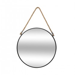 Miroir rond "Corde" D38 cm