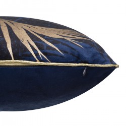 Coussin en velours "Artifice" tigre brodé 45x45cm