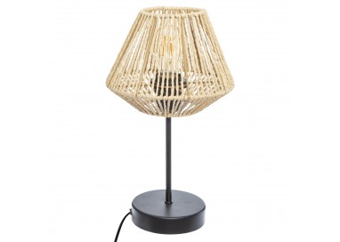 Lampe corde "Jily" H34 cm - Divers coloris - Beige - My Kozy Shop