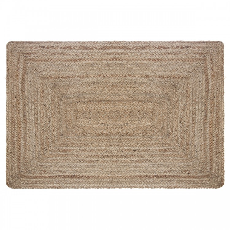 Tapis en jute "Histoire" 60x90 cm