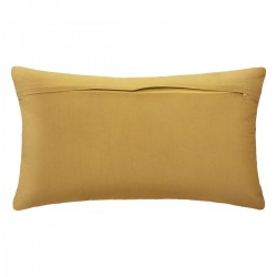 Coussin en coton "safari" ocre 38x58cm