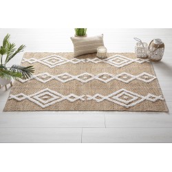 Tapis en jute à motifs 120x170 cm