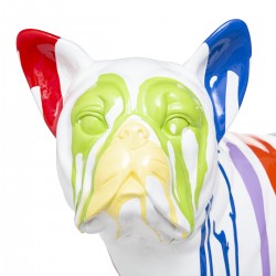 Statuette chien Trash H50 cm - 2 coloris