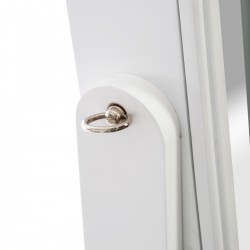 Armoire à bijoux LED en verre