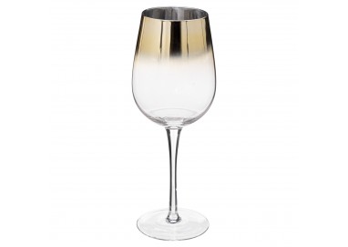 Lot de 6 verres à vin "Arya" doré - My Kozy Shop