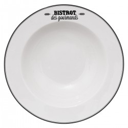 Assiette à pâtes "Bistrot" D27 cm