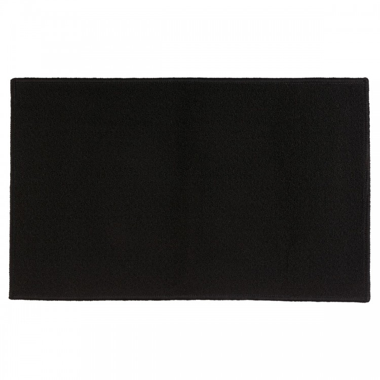 Tapis noir uni 50x80cm Tapis noir uni 50x80cm