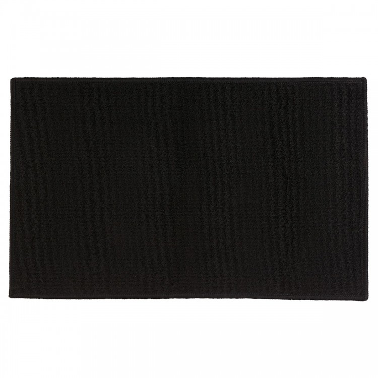 Tapis noir uni 50x80cm 