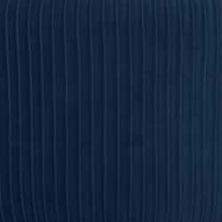 Fauteuil "Solaro" en velours plissé Bleu