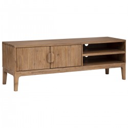 Meuble TV "My Sabor" 2 portes en bois d'acacia - My Kozy Shop