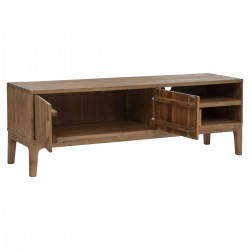 Meuble TV "My Sabor" 2 portes en bois d'acacia - My Kozy Shop