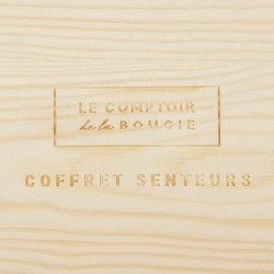 Coffret d'huiles parfumées et son diffuseur