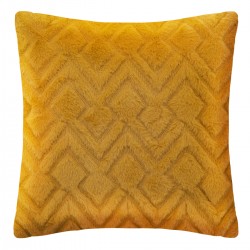 Coussin "Mara" fausse fourrure 45x45 cm - Divers coloris