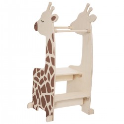 Tour d'observation enfant "Girafe" en bois et pin