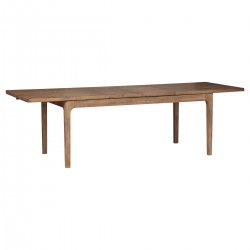Table à dîner "Sabor" en bois d'acacia extensible, pour vos repas en famille. My Kozy Shop image