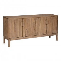 Buffet "My Sabor" 4 portes en bois d'acacia