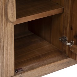 Buffet "My Sabor" 4 portes en bois d'acacia