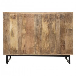 Commode 12 Tiroirs "Ajay" en manguier blanchi