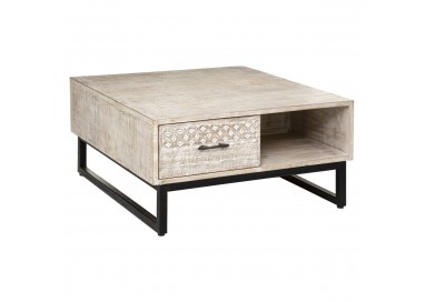 Table basse 2 Tiroirs "Ajay" - My Kozy Shop