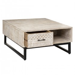 Table basse 2 Tiroirs "Ajay" - My Kozy Shop