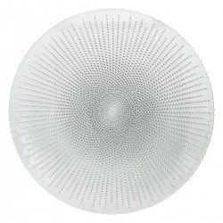 Assiette plate grise 28cm 