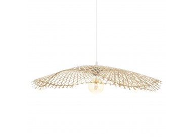 Suspension "Tess" en bambou D75cm